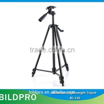 BILDPRO 1.3m Cheap Tripod Stand Extendable DSLR Tripod Outdoor Photographic Equipments photo-6