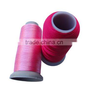 DLX050 quality twisted embroidery thread polyester