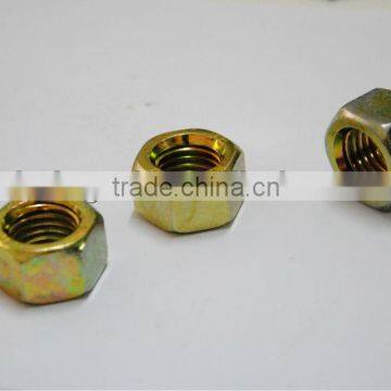 hexagonal nuts carbon steel zinc plated din934