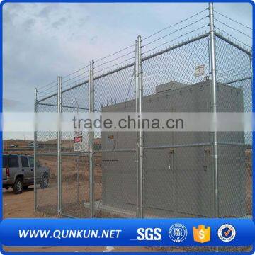 hot sale galvanized used chain link fence for sale