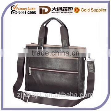 China PU leather laptop bag men leather laptop bag