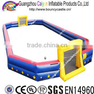 Portable Outdoor Inflatable Football Soccer Field Soccer Pitch For Kids