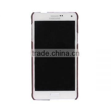 Brown Luxury Genuine Leather BackCover Case Cover For Samsung Note 5, Reliable Partner photo-2