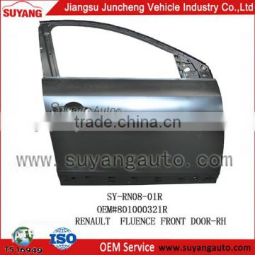 Renault Fluence aftermarket parts for auto body high quality car door