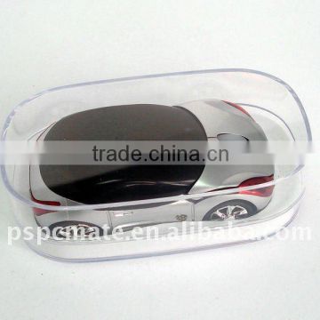 2.4G car shape wireless mouse with gift plastic box