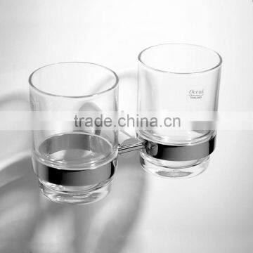 bathroom double tumbler holder