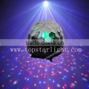 Christmas led light 9W DMX LED crystal disco ball RGB disco light on  website