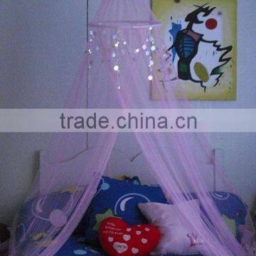 Kids Mosquito net with beads/ Kids bed canopy with beads