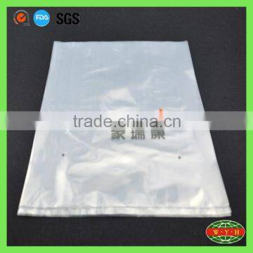 LDPE plastic vacuum seal one side printing grocery packing clear bag