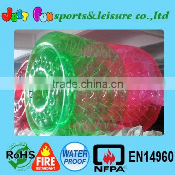 customized park lake inflatable games, inflatable water walking roller