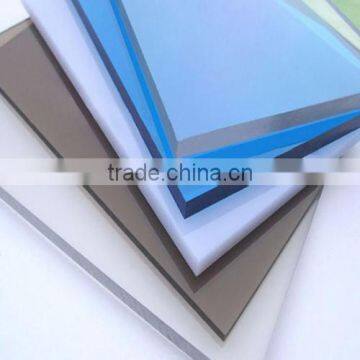 clear reflective plastic material PC Polycarbonate sheet roof waterproofing sheet