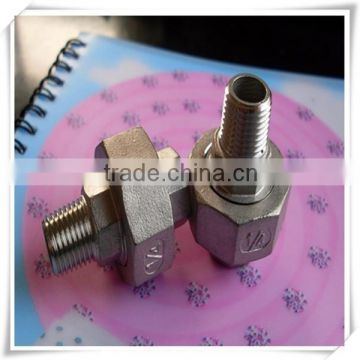 high-presicion stainless steel Union 1/4 inch fitting