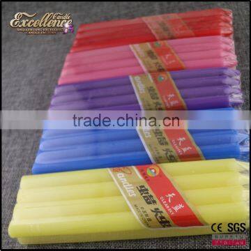 cheap price colorful paraffin wax stick candle wholesaler