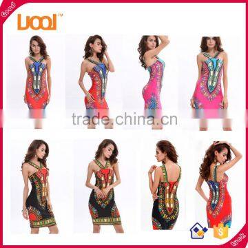 2017 New arrival Wholesale african batik clothing batik dresses                        
                                                Quality Choice
