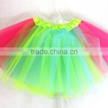 Rainbow tutu skirt