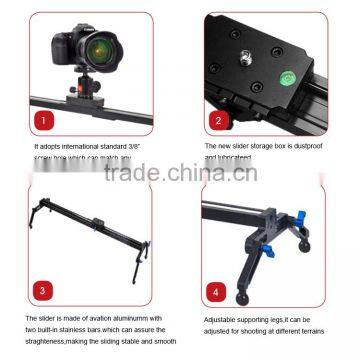 100cm Aluminum DSLR Camera Slider Track Dolly VM-100 photo-4