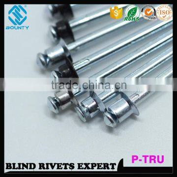 HIGH QUALITY DOUBLE CSK COUNTERSUNK STEEL PULL-THRU BLIND POP RIVETS FOR COMMUNICATIONS EQUIPMENT photo-6