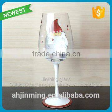 Hot Sale Red Wine Glass With Colorful Logo Wholesale photo-3