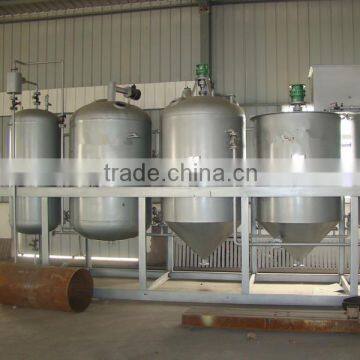 1-10TPD mini soya oil refinery plant