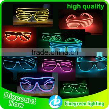 electroluminescent glasses led ray band sunglasses