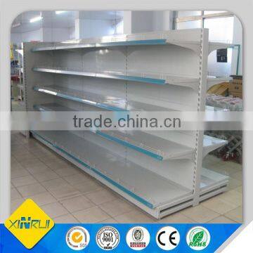 steel gondola supermarket shelf