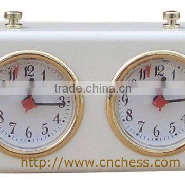 chess clock with white