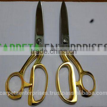 Professional Tailor Scissor Gold Plated photo-4