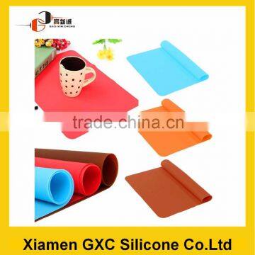 New design candy color Silicone pvc coil mat