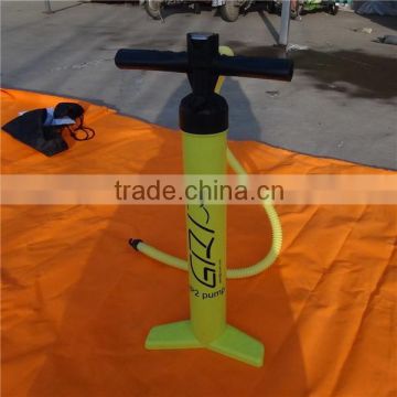 2016 fashionable easy ride hand pump for inflatable sup board/stand up paddle pump/durable air pump