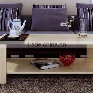 wood modern coffee table/ particleboard coffee table/MDF coffee table