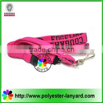 Customized 10MM/12MM Polyester Tube Lanyard