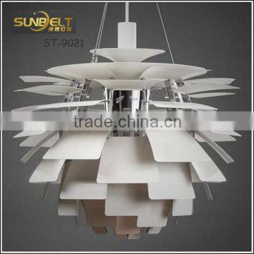ST-9021 Sunbelt Modern Artichoke Lamp, Aluminium Pinecone Lamp, PH Artichoke Lamp, Best Modern Lamp Supplier in Zhongshan.
