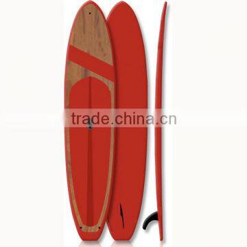 YOLO style bamboo deck sup board Expensive bamboo deck longboard bamboo deck bodyboard