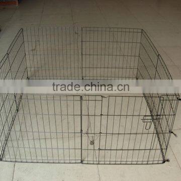8 Panels Portable Folding Steelless Animal Dog Pet Fence Enclosure