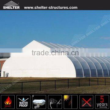 All weather 30m x 35m aircraft hangar tents for airport facilities with flexible design for sale