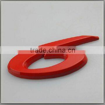 High quality and big discount 3d car chrome badge emblem (ss-3497)