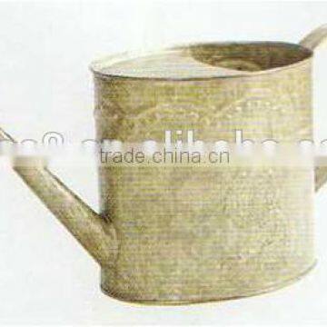 111052 Wholesale Vintage wrought iron garden flower watering can