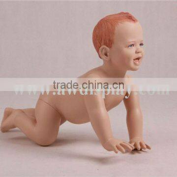 Cute realistic climbing dummies children baby