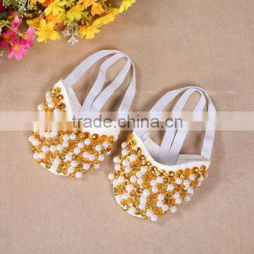 2016 Wholesale Belly Ballet Dance Toe Pad Women Training Dancing Shoes Practice Foot Thongs for Protection photo-4