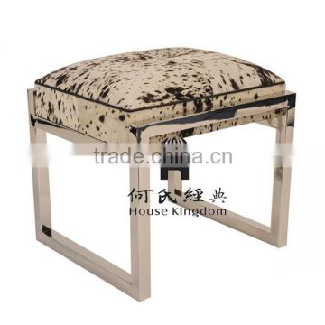 Cowhide stool CHS-1441