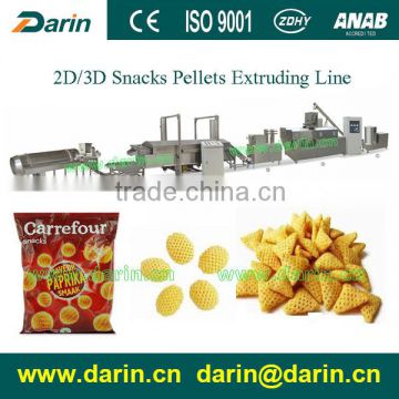 Fried 3D Snack Pellet Food Making Machine/Production Line