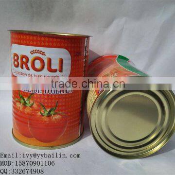 70g-3000g canned tomato paste,brix:24-26%,26-28%,28-30%