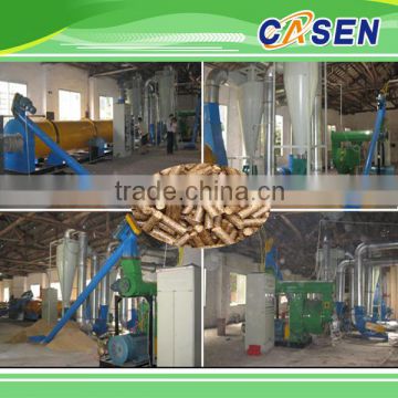 Palm kernel shell pellet machine