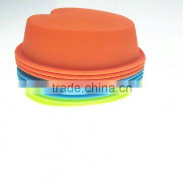 Round Muffin Baking Cups 8-pack Silicone Baking Cups / Cupcake Liners Cupcake Baking Cups photo-6