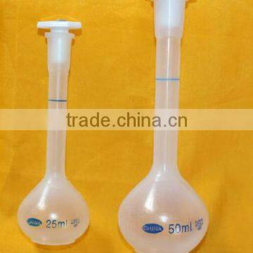 HONGDA laboratory plastic volumetric flask manufacturer