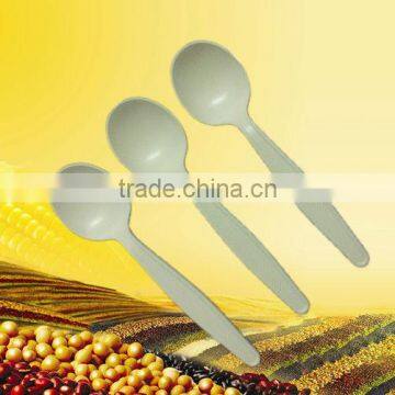 Biodegradable disposable soup spoons:XYFS-02