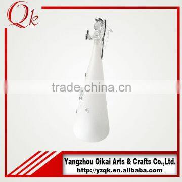 Wholesale Glass Angel With LED Light Made in China for Decoration photo-4