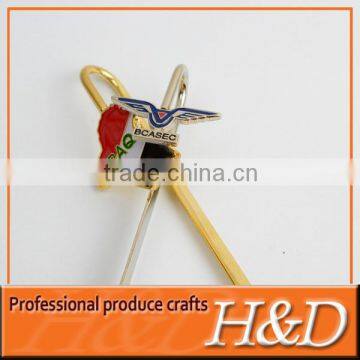 customized souvenir metal bookmark