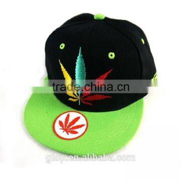 Baseball cap Street dance Punk Hip hop flat snapback visor hat embroidery