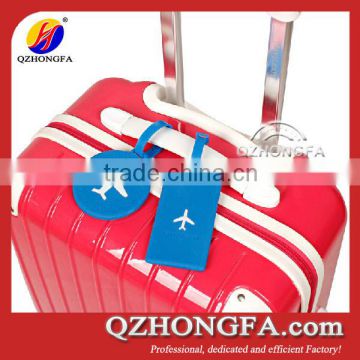 Custom Promotional Flexible Silicone Travelling Tag